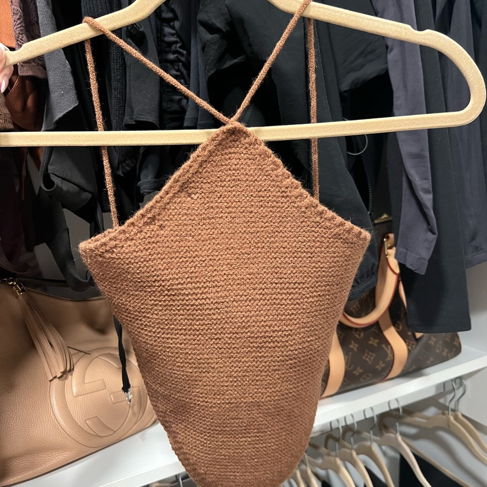 Beginning Boutique Camel Knit Camisole